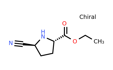 CAS 435274-88-7 | ethyl (2S,5S)-5-cyanopyrrolidine-2-carboxylate