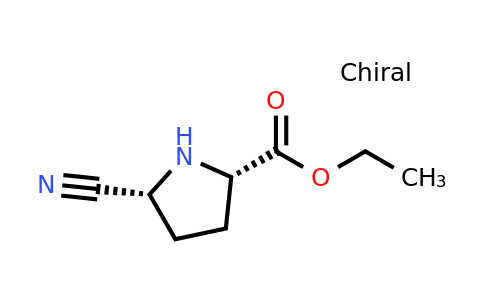 CAS 435274-89-8 | ethyl (2S,5R)-5-cyanopyrrolidine-2-carboxylate