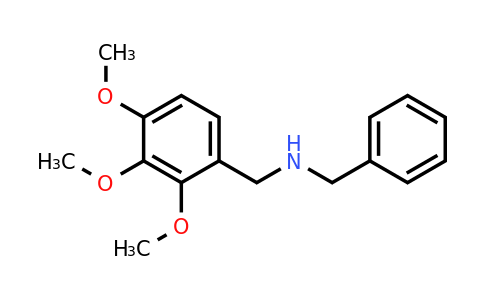 CAS 436086-80-5 | N-Benzyl-1-(2,3,4-trimethoxyphenyl)methanamine