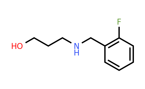 CAS 436087-21-7 | 3-((2-Fluorobenzyl)amino)propan-1-ol