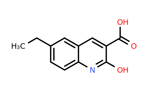 CAS 436087-31-9 | 6-Ethyl-2-hydroxyquinoline-3-carboxylic acid