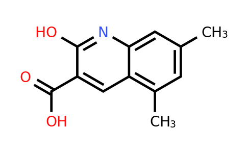 CAS 436087-35-3 | 2-Hydroxy-5,7-dimethylquinoline-3-carboxylic acid