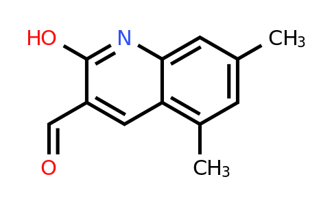 CAS 436088-09-4 | 2-Hydroxy-5,7-dimethylquinoline-3-carbaldehyde