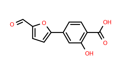 CAS 436088-45-8 | 4-(5-Formylfuran-2-yl)-2-hydroxybenzoic acid