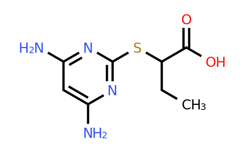 CAS 436088-61-8 | 2-((4,6-Diaminopyrimidin-2-yl)thio)butanoic acid
