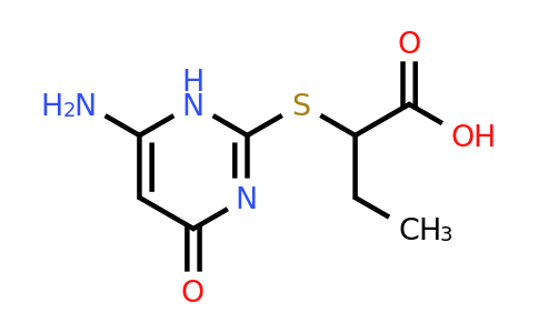 CAS 436088-62-9 | 2-((6-Amino-4-oxo-1,4-dihydropyrimidin-2-yl)thio)butanoic acid