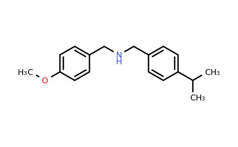 CAS 436088-69-6 | N-(4-Isopropylbenzyl)-1-(4-methoxyphenyl)methanamine