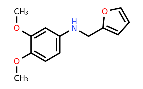 CAS 436088-80-1 | N-(Furan-2-ylmethyl)-3,4-dimethoxyaniline
