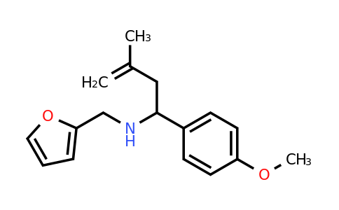 CAS 436088-84-5 | Furan-2-ylmethyl-[1-(4-methoxy-phenyl)-3-methyl-but-3-enyl]-amine