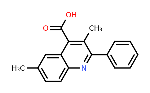 CAS 436089-38-2 | 3,6-Dimethyl-2-phenylquinoline-4-carboxylic acid