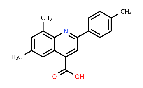 CAS 436089-41-7 | 6,8-Dimethyl-2-(p-tolyl)quinoline-4-carboxylic acid