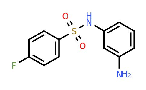 CAS 436089-66-6 | N-(3-Aminophenyl)-4-fluorobenzenesulfonamide