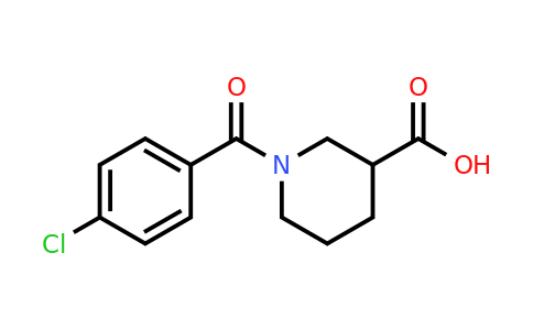 CAS 436093-15-1 | 1-(4-chlorobenzoyl)piperidine-3-carboxylic acid