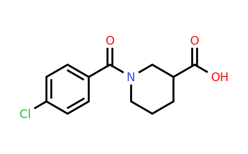 1-(4-chlorobenzoyl)piperidine-3-carboxylic acid