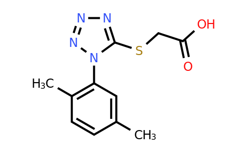 CAS 436095-15-7 | 2-{[1-(2,5-dimethylphenyl)-1H-1,2,3,4-tetrazol-5-yl]sulfanyl}acetic acid
