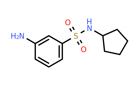 CAS 436095-38-4 | 3-Amino-N-cyclopentylbenzenesulfonamide