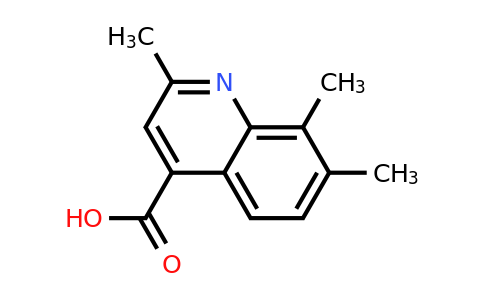 CAS 436096-46-7 | 2,7,8-Trimethylquinoline-4-carboxylic acid