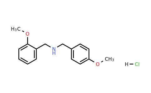 CAS 436099-93-3 | N-(2-Methoxybenzyl)-1-(4-methoxyphenyl)methanamine hydrochloride