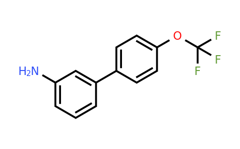CAS 436150-22-0 | 4'-(Trifluoromethoxy)-[1,1'-biphenyl]-3-amine