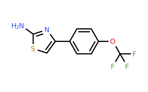 CAS 436151-95-0 | 4-(4-Trifluoromethoxyphenyl)thiazol-2-ylamine