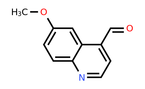 CAS 4363-94-4 | 6-Methoxyquinoline-4-carbaldehyde