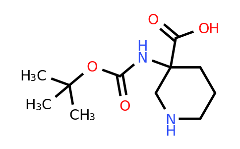 CAS 436867-71-9 | 3-(Tert-butoxycarbonylamino)piperidine-3-carboxylic acid