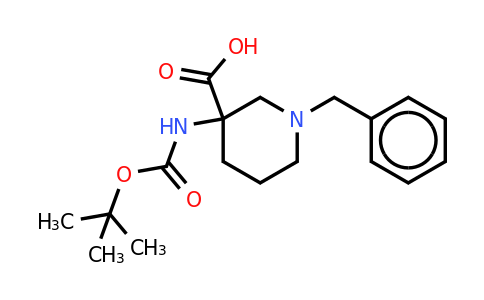 CAS 436867-72-0 | 1-Benzyl-3-BOC-amino-piperidine-3-carboxylic acid