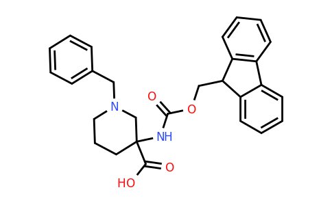 CAS 436867-73-1 | 1-Benzyl-3-({[(9H-fluoren-9-yl)methoxy]carbonyl}amino)piperidine-3-carboxylic acid