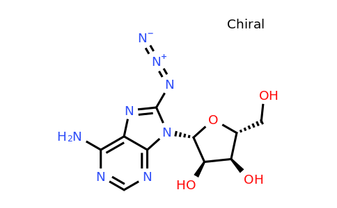 (2R,3R,4S,5R)-2-(6-Amino-8-azido-9H-purin-9-yl)-5-(hydroxymethyl)tetrahydrofuran-3,4-diol