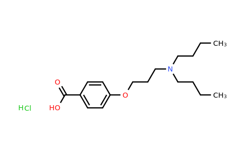 CAS 437651-44-0 | 4-[3-(Dibutylamino)propoxy]benzoic acid hydrochloride