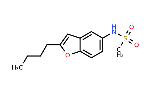CAS 437652-07-8 | N-(2-Butylbenzofuran-5-yl)methanesulfonamide