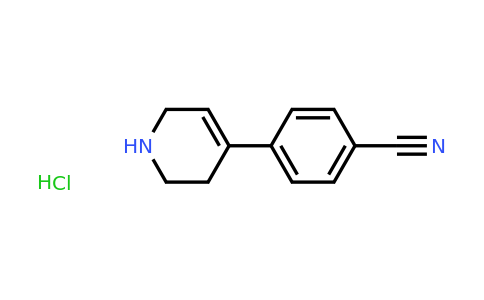 CAS 437998-31-7 | 4-(1,2,3,6-tetrahydropyridin-4-yl)benzonitrile hydrochloride