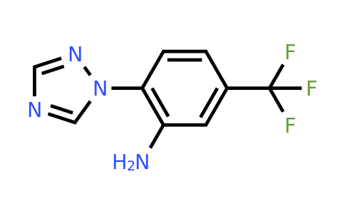 CAS 438019-67-1 | 2-(1H-1,2,4-triazol-1-yl)-5-(trifluoromethyl)aniline