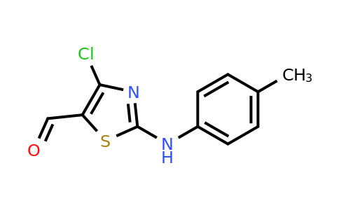 CAS 438029-51-7 | 4-chloro-2-[(4-methylphenyl)amino]-1,3-thiazole-5-carbaldehyde