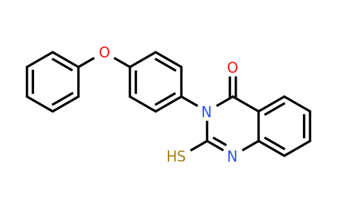 CAS 438029-86-8 | 3-(4-phenoxyphenyl)-2-sulfanyl-3,4-dihydroquinazolin-4-one
