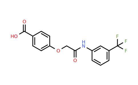 CAS 438029-90-4 | 4-({[3-(trifluoromethyl)phenyl]carbamoyl}methoxy)benzoic acid