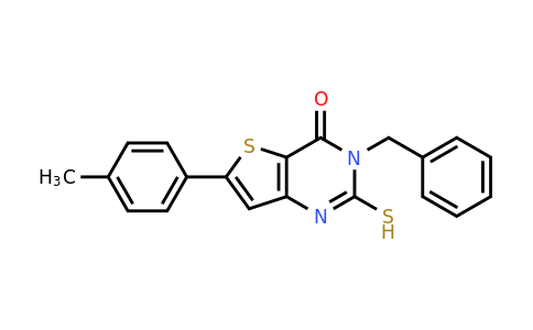 CAS 438030-47-8 | 3-benzyl-6-(4-methylphenyl)-2-sulfanyl-3H,4H-thieno[3,2-d]pyrimidin-4-one