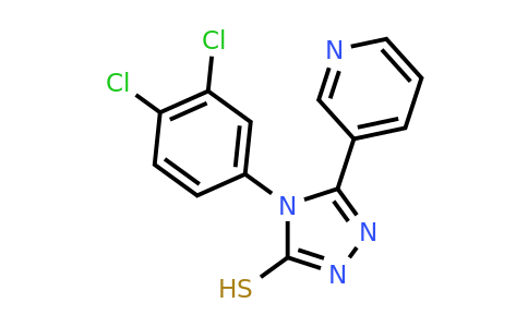 CAS 438031-57-3 | 4-(3,4-dichlorophenyl)-5-(pyridin-3-yl)-4H-1,2,4-triazole-3-thiol