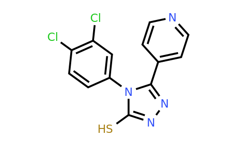 CAS 438031-61-9 | 4-(3,4-dichlorophenyl)-5-(pyridin-4-yl)-4H-1,2,4-triazole-3-thiol