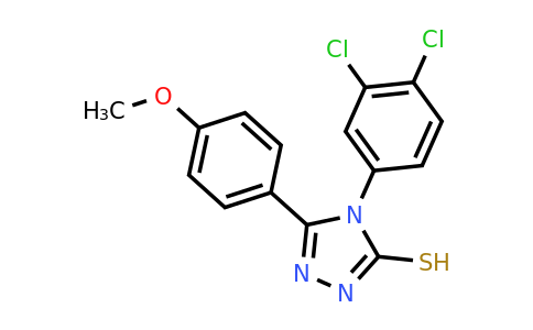CAS 438031-65-3 | 4-(3,4-dichlorophenyl)-5-(4-methoxyphenyl)-4H-1,2,4-triazole-3-thiol