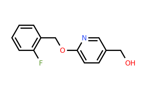 CAS 438049-64-0 | {6-[(2-fluorophenyl)methoxy]pyridin-3-yl}methanol