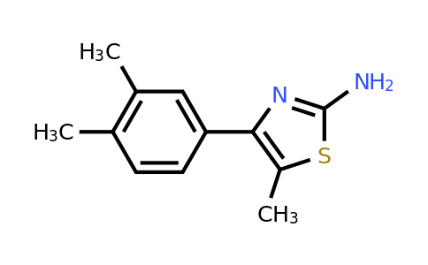 CAS 438215-91-9 | 4-(3,4-dimethylphenyl)-5-methyl-1,3-thiazol-2-amine