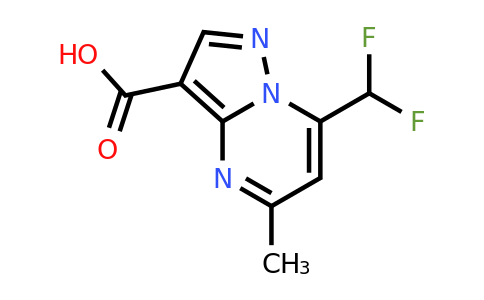 CAS 438218-14-5 | 7-(Difluoromethyl)-5-methylpyrazolo[1,5-a]pyrimidine-3-carboxylic acid