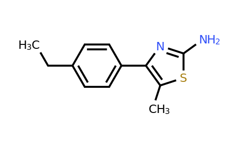 CAS 438218-98-5 | 4-(4-ethylphenyl)-5-methyl-1,3-thiazol-2-amine