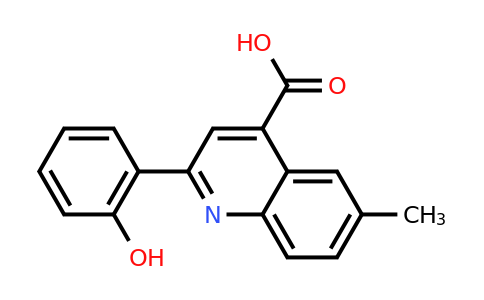CAS 438219-85-3 | 2-(2-Hydroxyphenyl)-6-methylquinoline-4-carboxylic acid