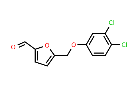 CAS 438219-86-4 | 5-((3,4-Dichlorophenoxy)methyl)furan-2-carbaldehyde