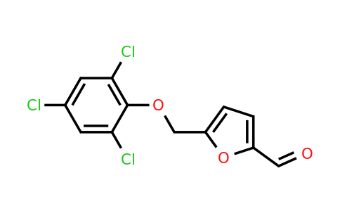 CAS 438220-07-6 | 5-((2,4,6-Trichlorophenoxy)methyl)furan-2-carbaldehyde