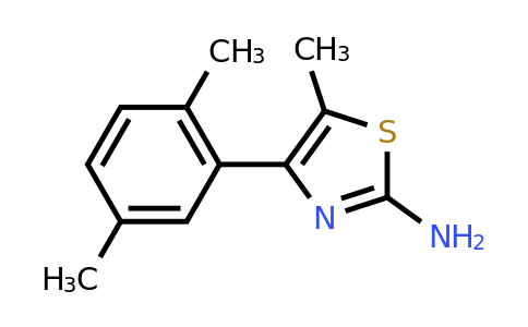 CAS 438220-19-0 | 4-(2,5-dimethylphenyl)-5-methyl-1,3-thiazol-2-amine