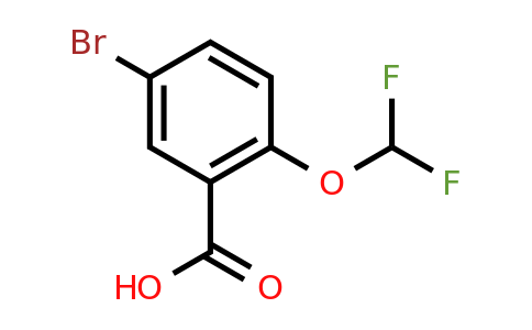 CAS 438221-79-5 | 5-Bromo-2-(difluoromethoxy)benzoic acid