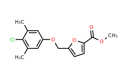 CAS 438221-88-6 | Methyl 5-((4-chloro-3,5-dimethylphenoxy)methyl)furan-2-carboxylate